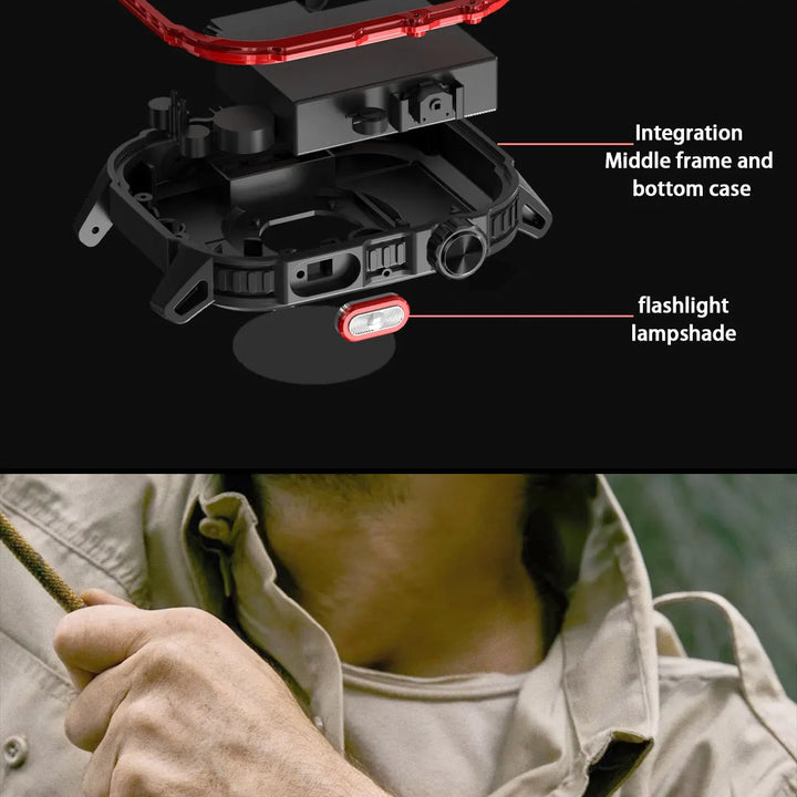 MISIRUN Military Men's Smartwatch