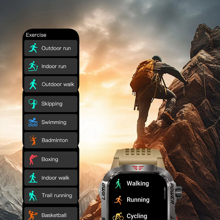 MISIRUN Military Men's Smartwatch