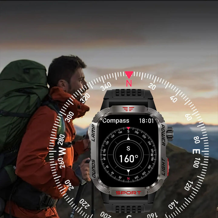 MISIRUN Military Men's Smartwatch
