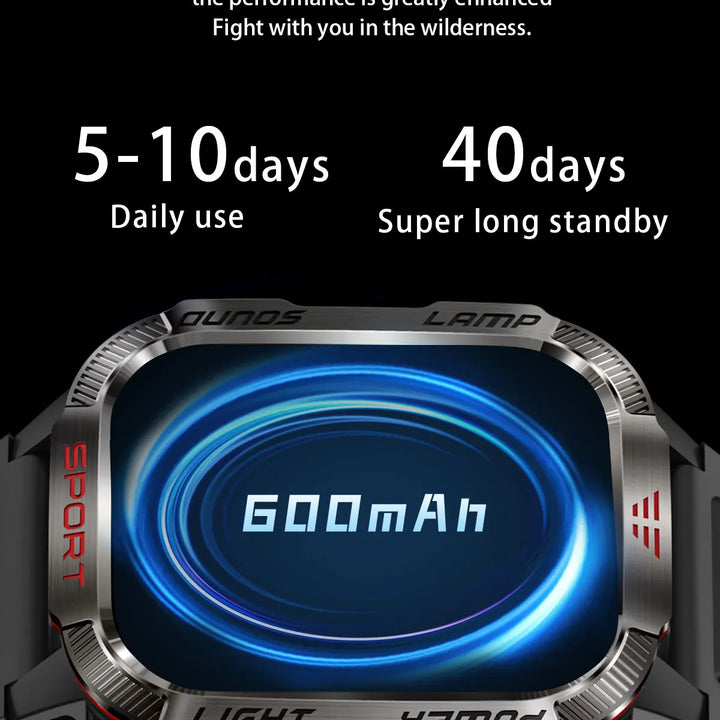 MISIRUN Military Men's Smartwatch